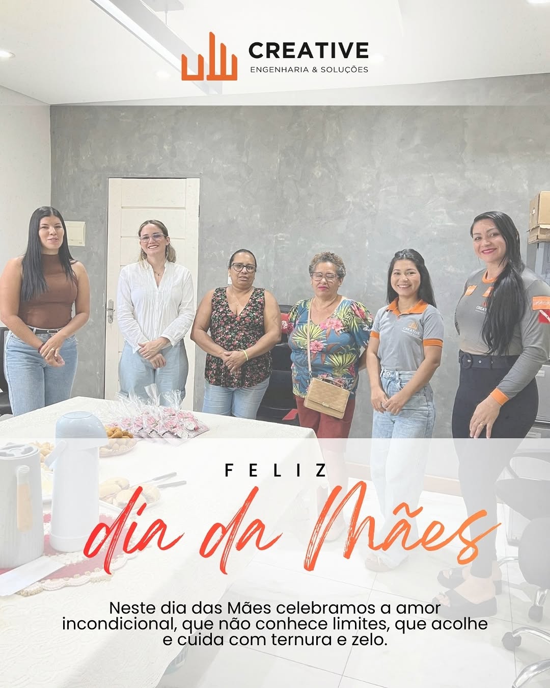 Post recente do Instagram da Creative Engenharia