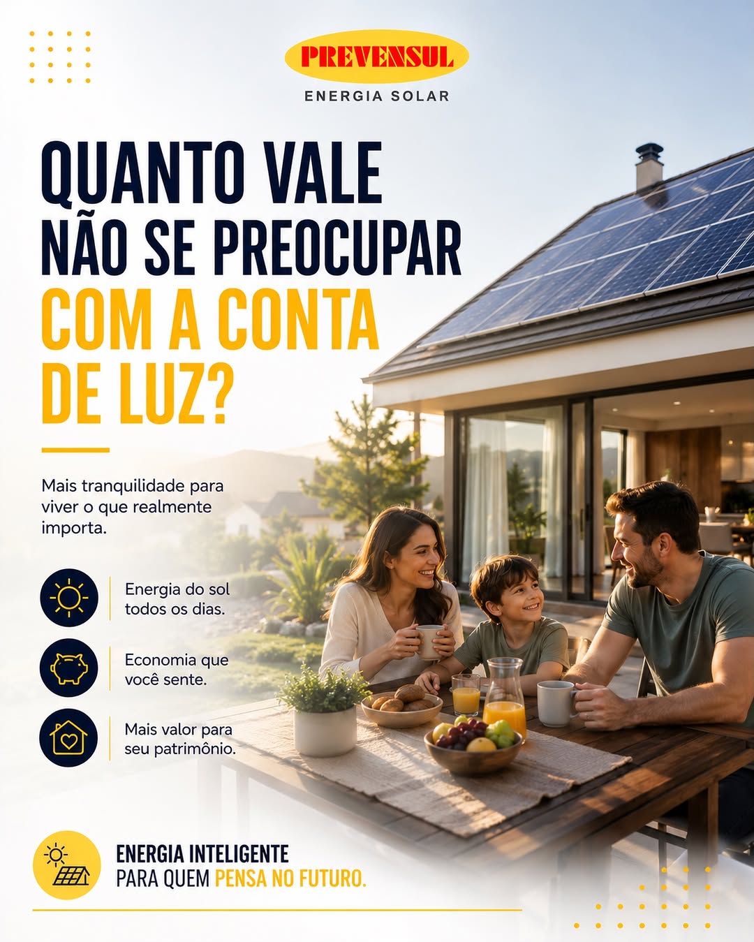 Post recente do Instagram da Prevensul Energia Solar